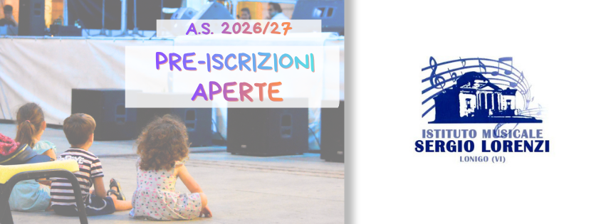 PRE-ISCRIZIONI 26/27